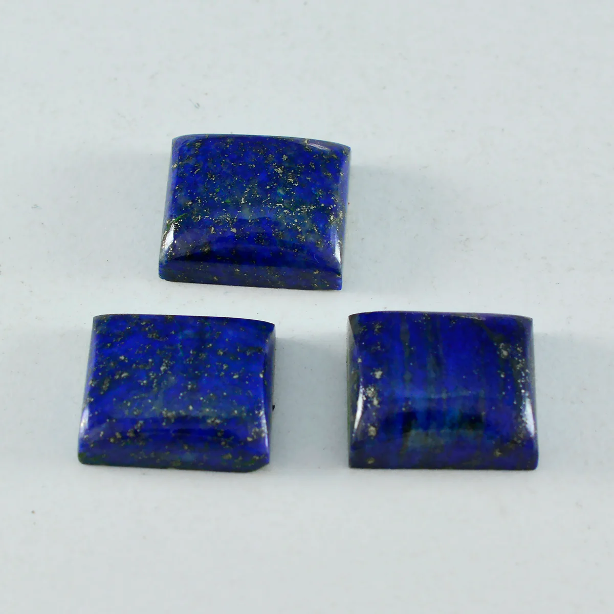 Lapis Lazuli 1PC Large 10x12 MM Emerald Cabochon Blue Fiery semi Precious Semi Precious Gemstone - Image 2