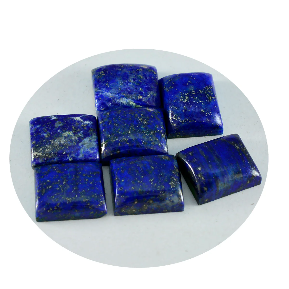 Lapis Lazuli 1PC Large 8x12 MM Emerald Cabochon Blue Pure semi Precious Loose Gemstones - Image 2