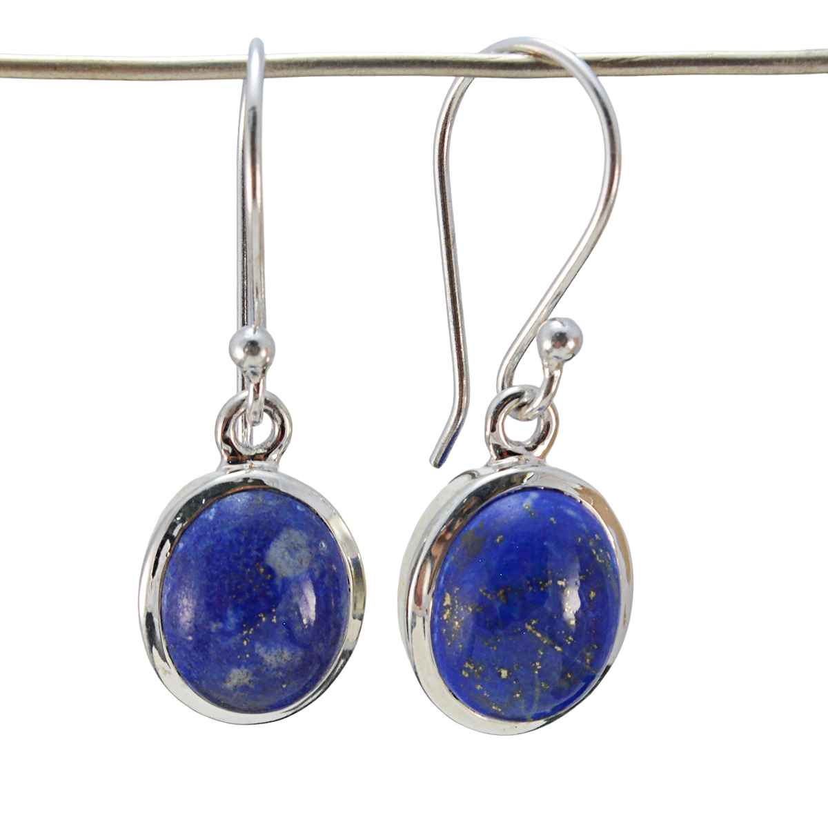 Lapis Lazuli Egyptian Florencia multiple Dangle Blue 92.5 Silver Earring
