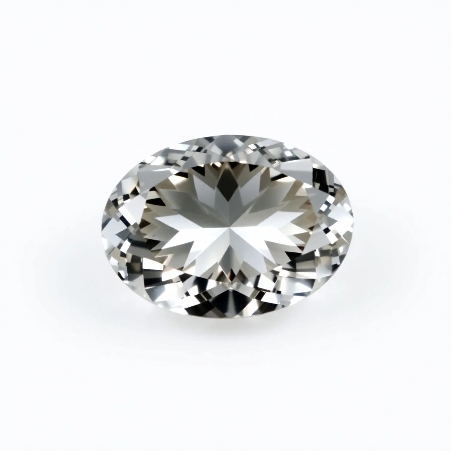 Moissanite 1PC Chunky 12x16 MM Oval Faceted White Shine Man Made Loose Gemstones