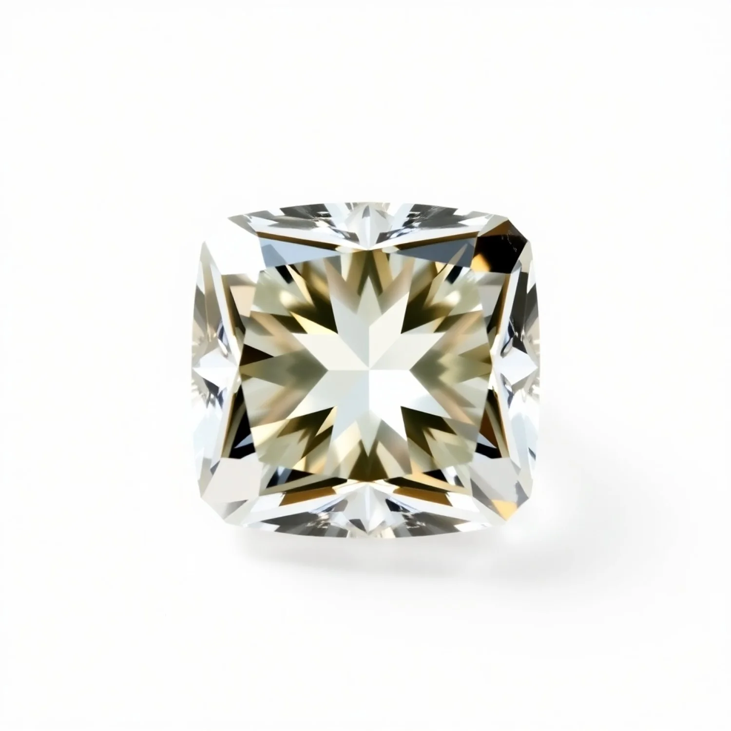 Moissanite 1PC Large 10x10 MM Cushion Faceted White Shine Man Made Loose Gems - Image 2