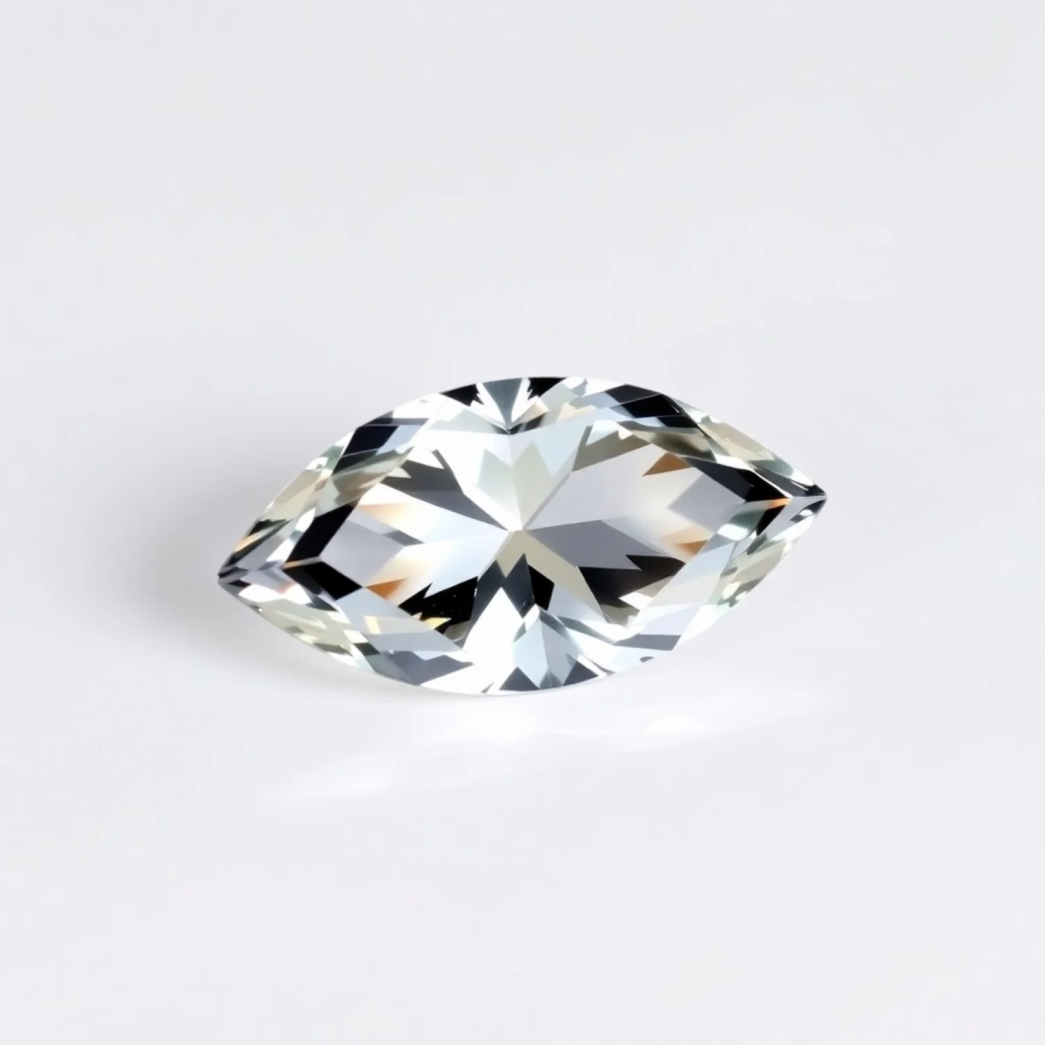 Moissanite 1PC Small 5x10 MM Marquise Faceted White High-Quality Man Made Loose Gemstones - Image 2
