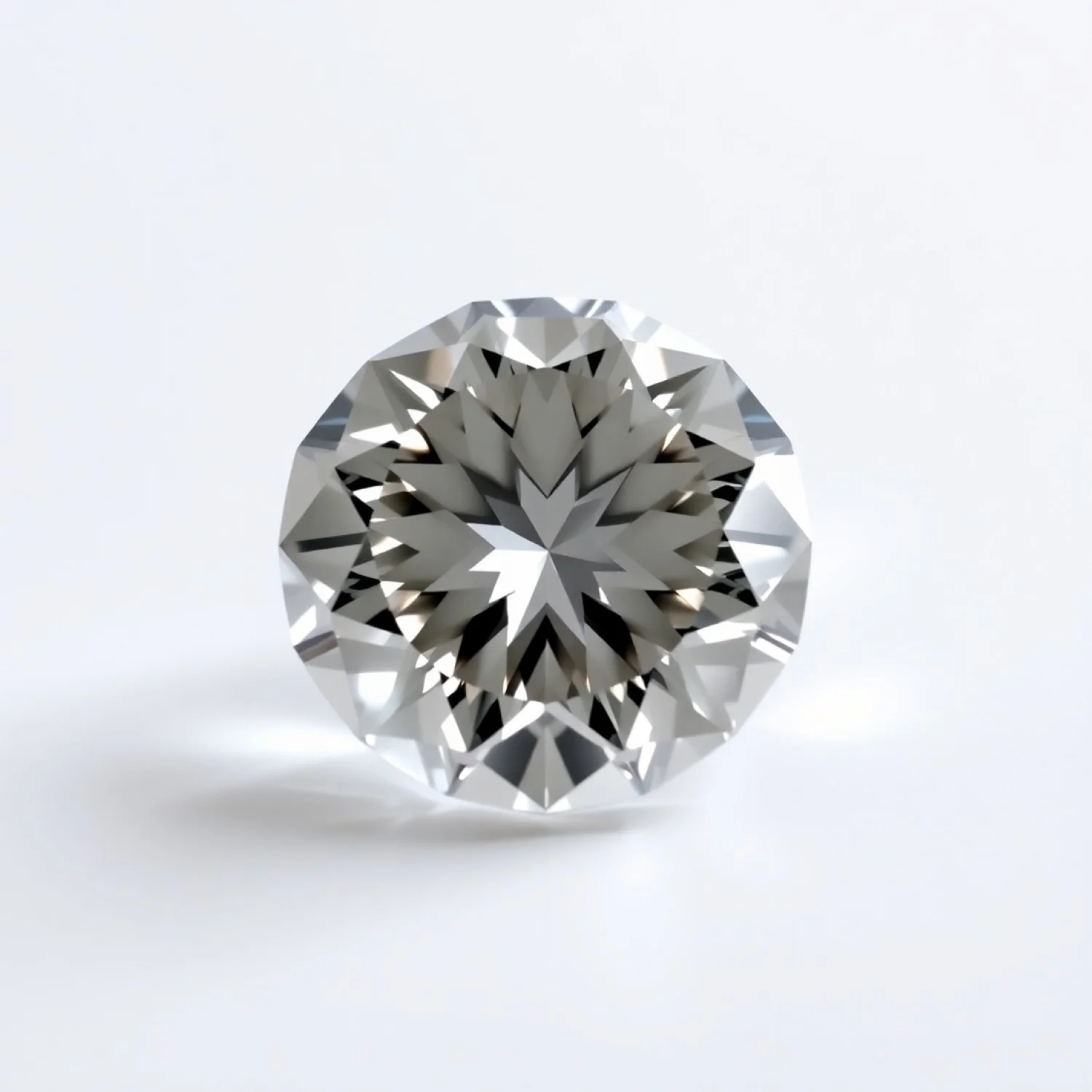 Moissanite 1PC Small 7x7 MM Round Faceted White Splendid Man Made Loose Gemstone