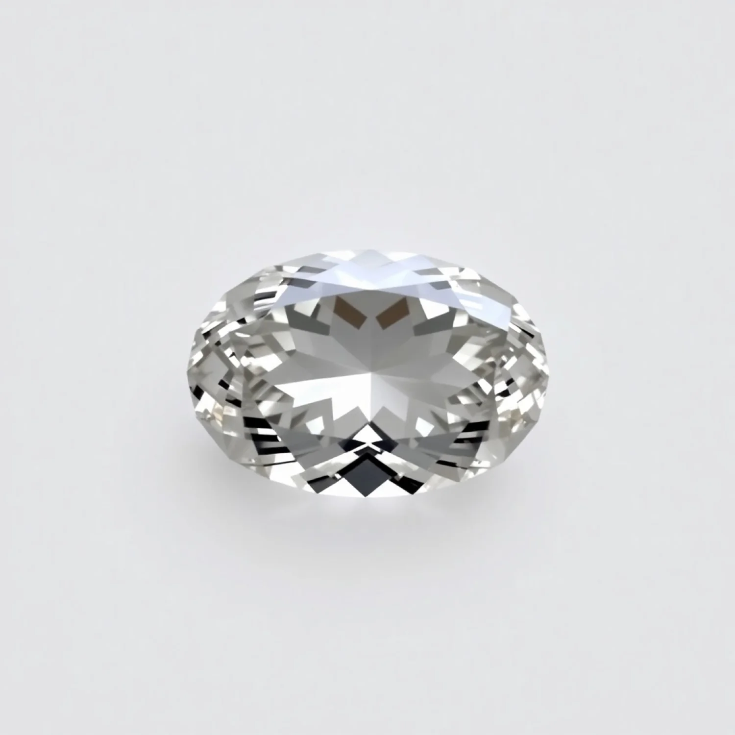 Moissanite 1PC Tiny 3x5 MM Oval Faceted White High-Quality Man Made Loose Gemstones - Image 2