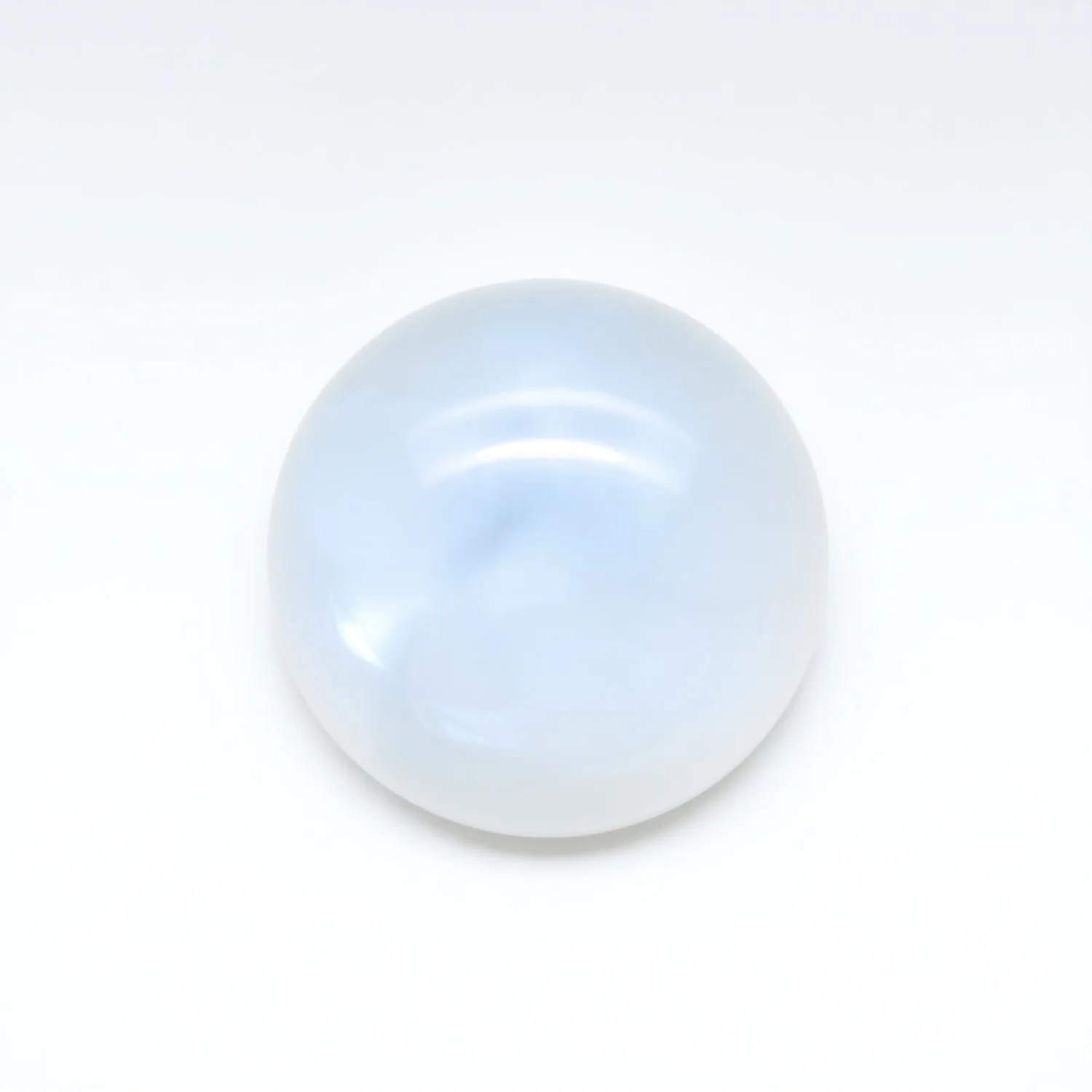 Moonstone 1PC Large 11x11 MM Round Cabochon White Superior semi Precious Semi Precious Gemstone