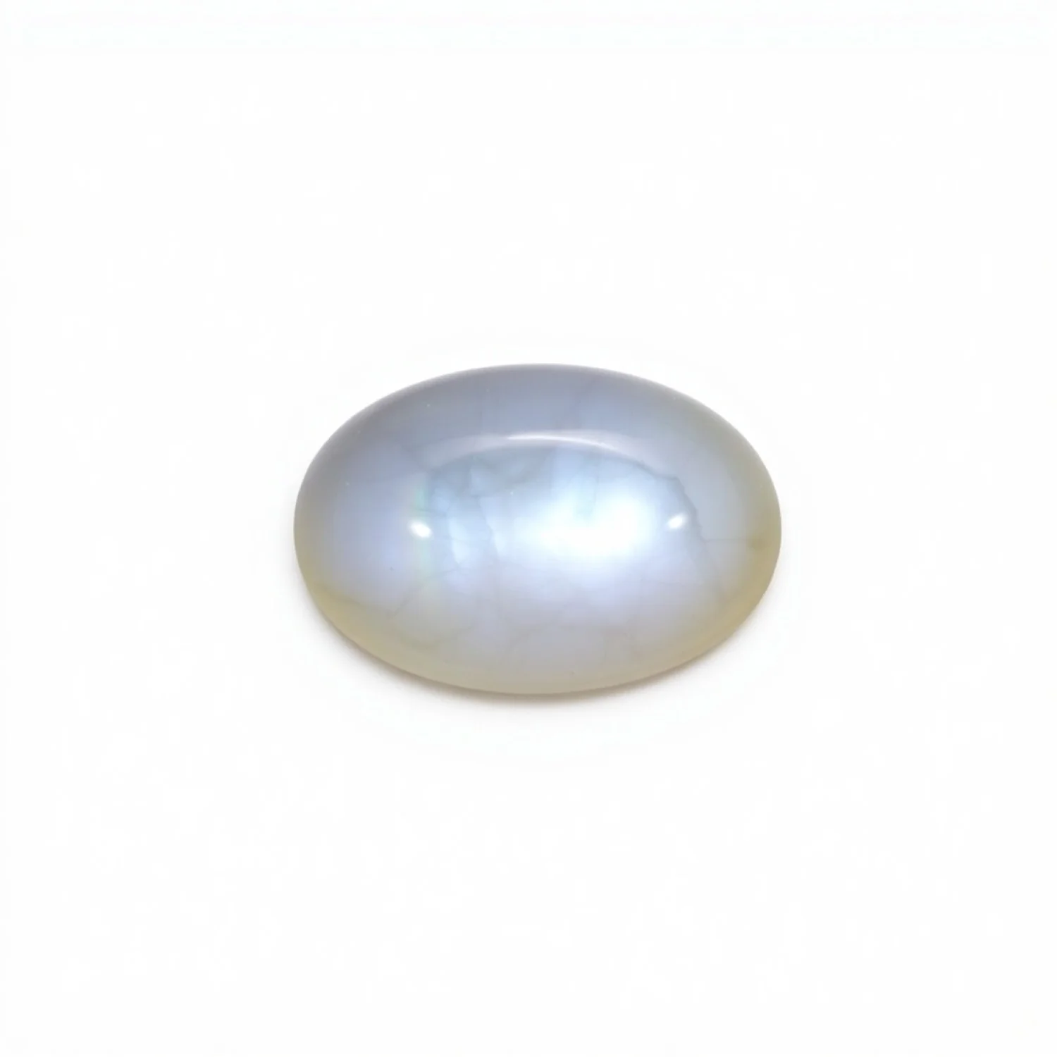 Moonstone 1PC Large 8x12 MM Oval Cabochon White High-Quality semi Precious Loose Gemstones - Image 2