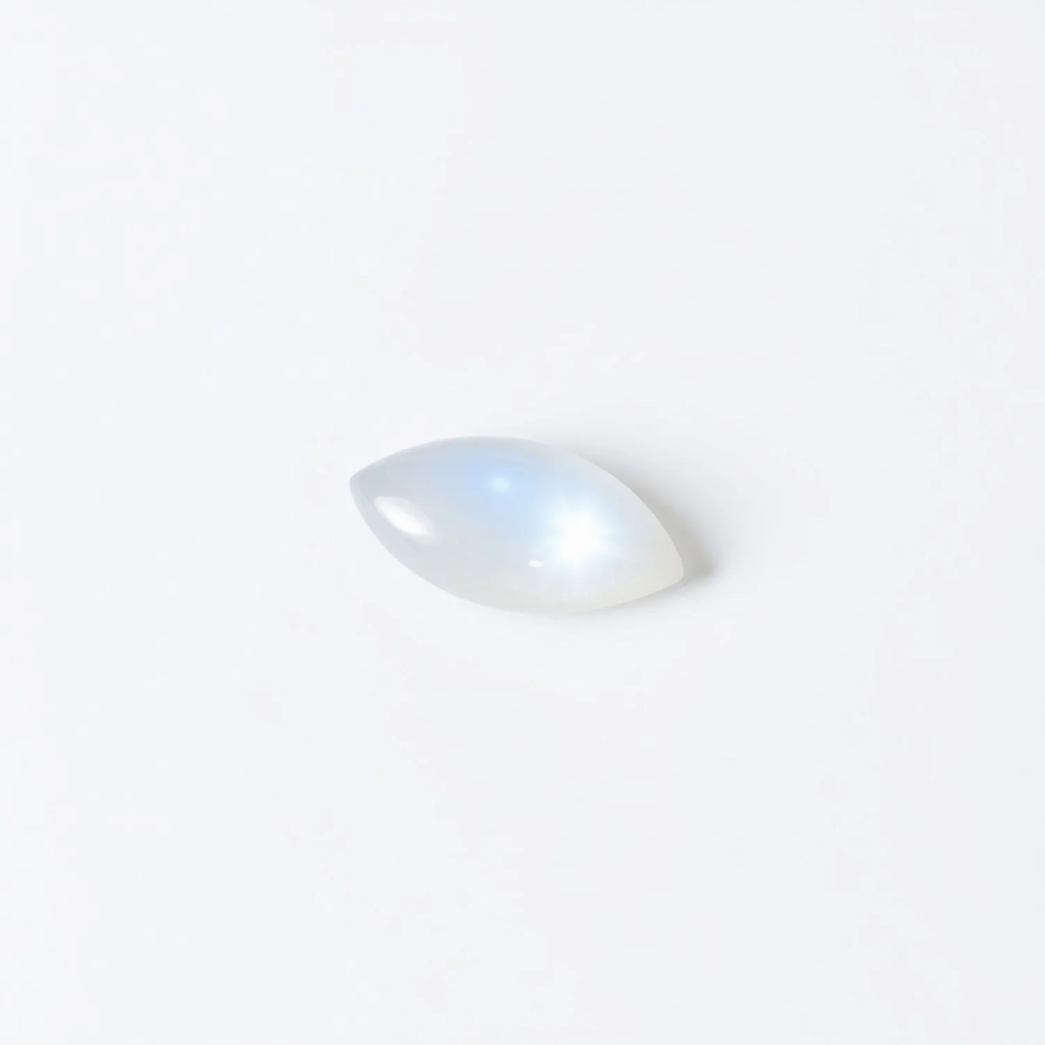Moonstone 1PC Small 5x10 MM Marquise Cabochon White Luster semi Precious Loose Gemstones