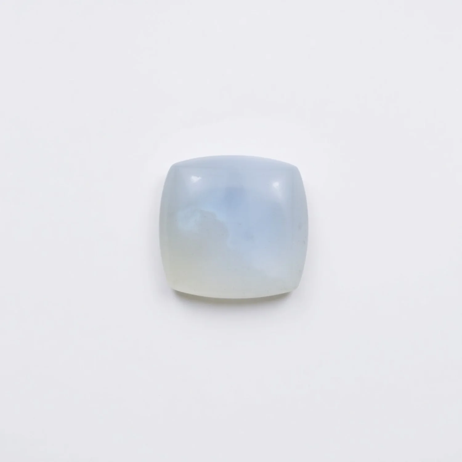 Moonstone 1PC Small 7x7 MM Cushion Cabochon White Fiery semi Precious Gems - Image 2