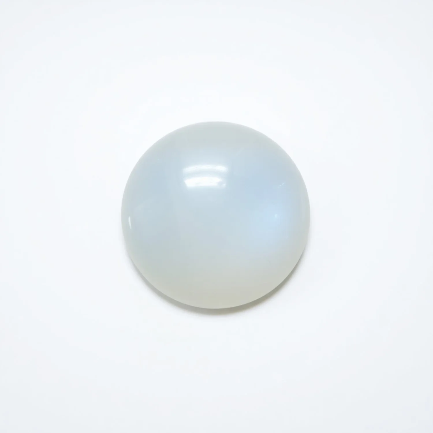 Moonstone 1PC Small 8x8 MM Round Cabochon White High-Quality semi Precious Loose Gems - Image 2