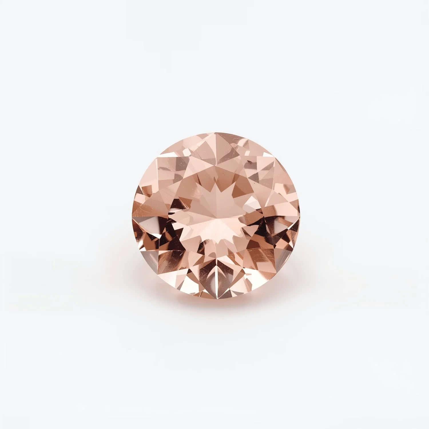 Morganite 1PC Chunky 16x16 MM Round Faceted Pink Pure Semi Precious Loose Gems