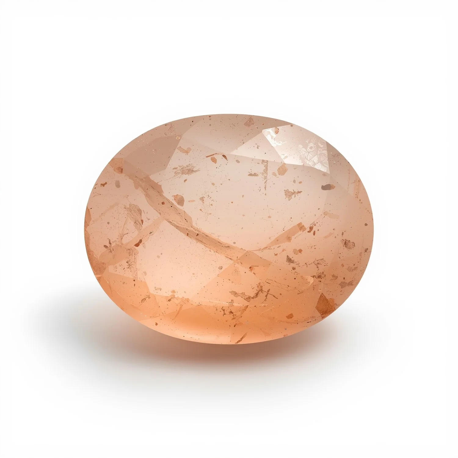 Morganite 1PC Large 10x14 MM Oval Faceted Pink Luster Semi Precious Loose Gems - Image 2