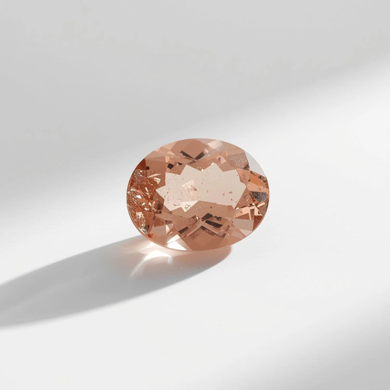 Morganite 1PC Tiny 3x5 MM Oval Faceted Pink Fine Semi Precious Loose Gemstone - Image 2