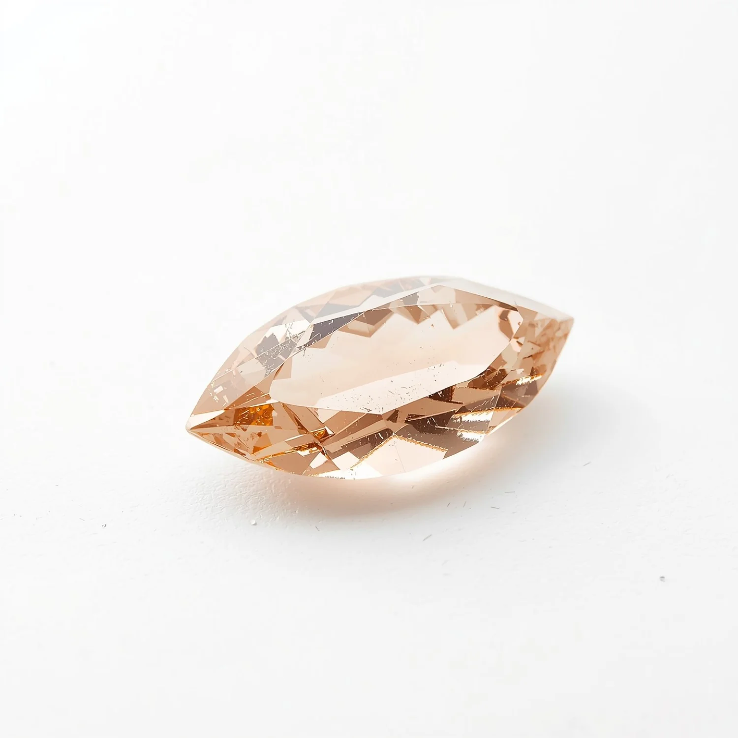 Morganite 1PC Tiny 3x6 MM Marquise Faceted Pink Superior Semi Precious Loose Gemstone