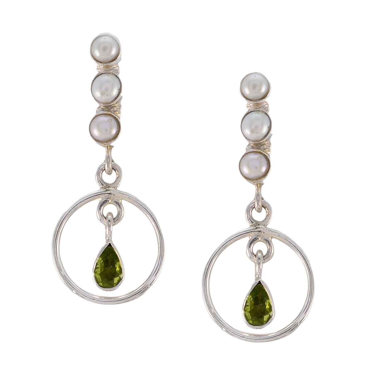 Multi German Evelyn multiple Dangle multicolor Sterling Silver Earring