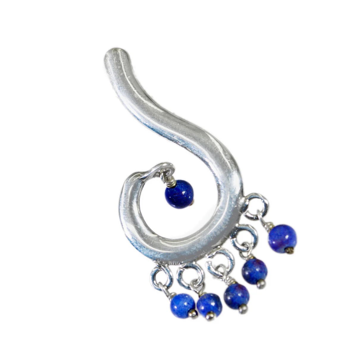 Multi Stone Featherlight Egyptian Silver multiple Giulia Graceful multicolor Pendant Jewelry - Image 2