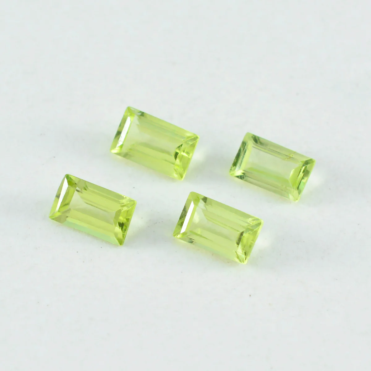 Peridot 1PC Small 7x9 MM Emerald Faceted Green Fine Semi Precious Gems