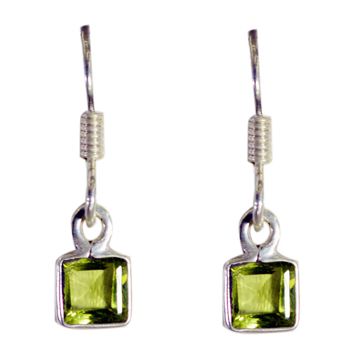 Peridot Korean Patricia multiple Dangle Green 92.5 Silver Earring