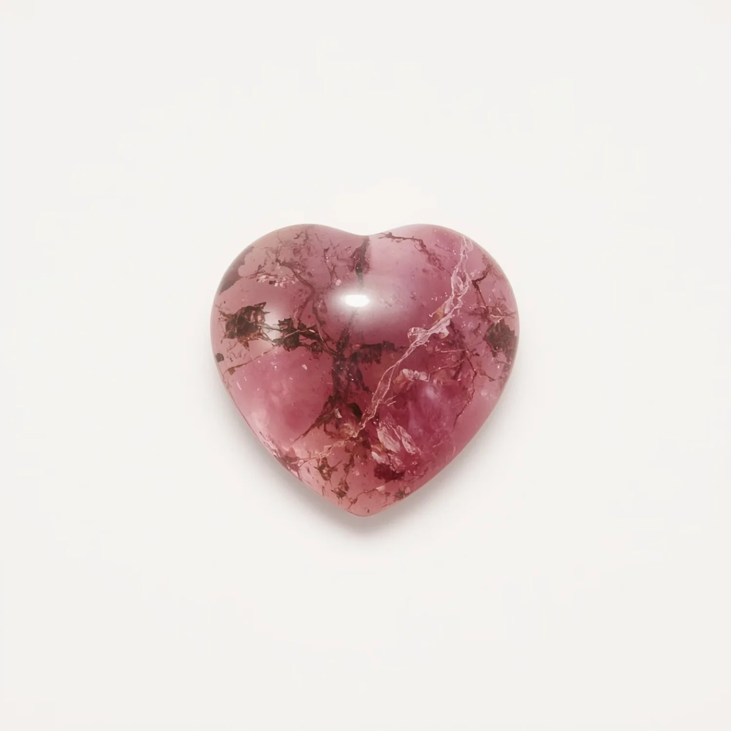 Pink Tourmaline 10PC Tiny 3x3 MM Heart Cabochon Pink High-Quality semi Precious Loose Gemstones - Image 2