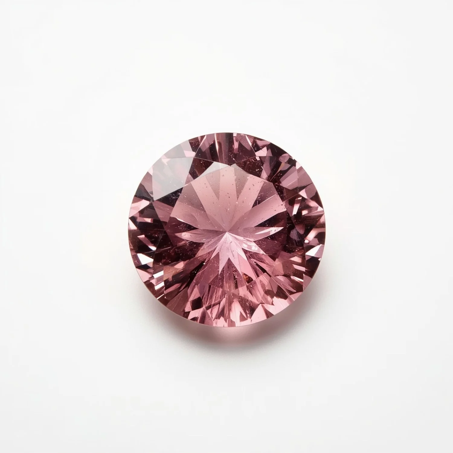 Pink Tourmaline 10PC Tiny 4x4 MM Round Faceted Pink Brilliant Semi Precious Loose Gems - Image 2