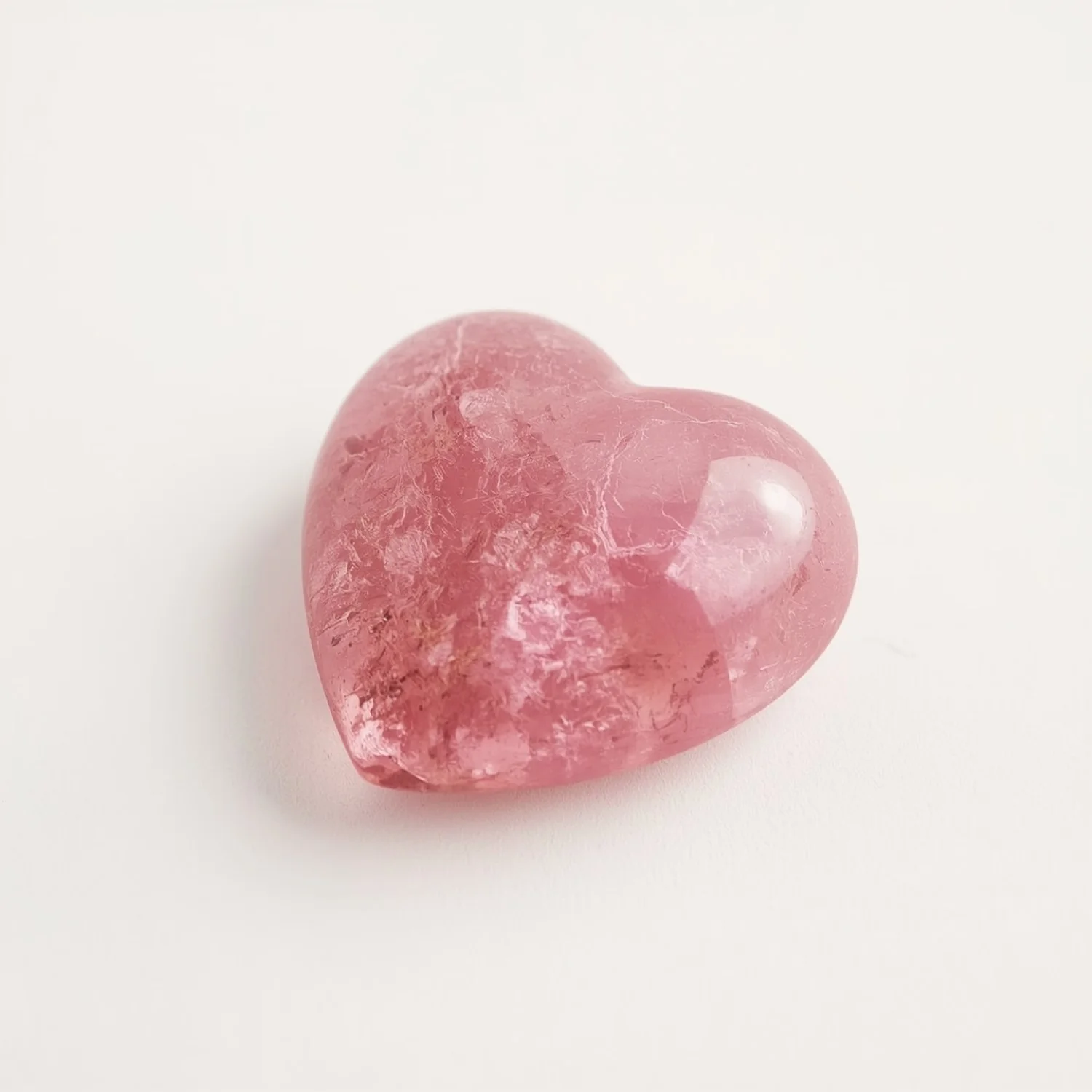 Pink Tourmaline 10PC Tiny 5x5 MM Heart Cabochon Pink Genuine semi Precious Precious Gemstone - Image 2