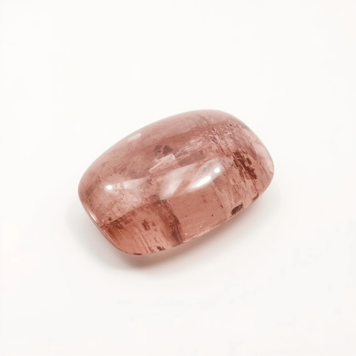Pink Tourmaline 1PC Large 9x11 MM Emerald Cabochon Pink Genuine semi Precious Loose Gemstones - Image 2