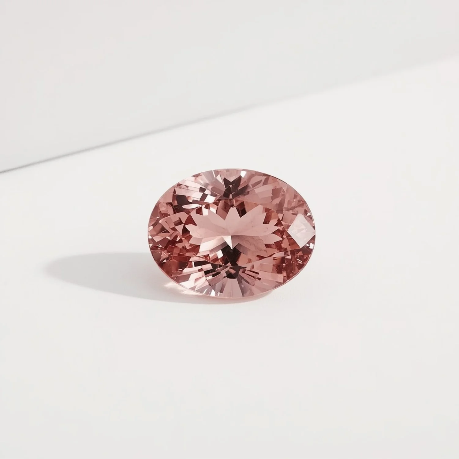 Pink Tourmaline 1PC Small 6x9 MM Oval Faceted Pink Sparkling Semi Precious Loose Gemstone - Image 2