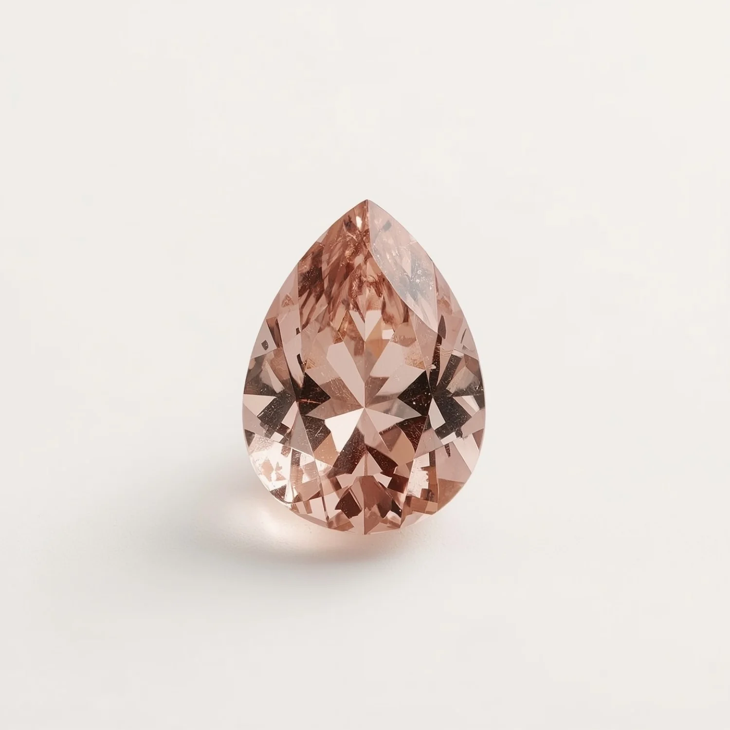 Pink Tourmaline 1PC Tiny 3x5 MM Pear Faceted Pink Fine Semi Precious Gems - Image 2