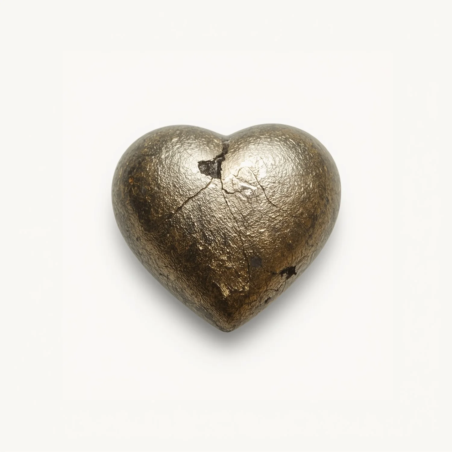 Pyrite 10PC Tiny 4x4 MM Heart Cabochon Gray Fiery semi Precious Semi Precious Gemstone - Image 2