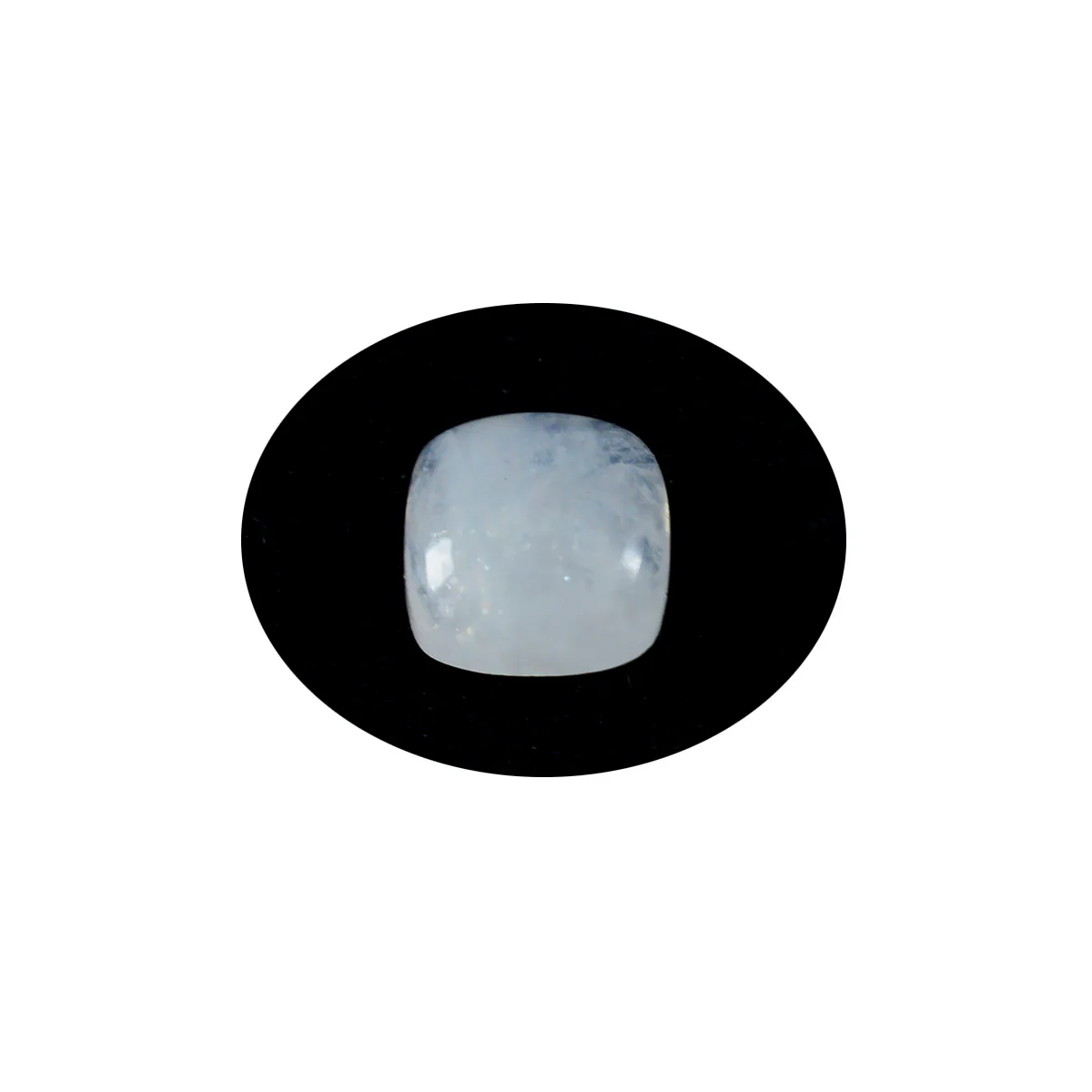 Rainbow Moonstone 10PC Tiny 3x3 MM Cushion Cabochon White Pure semi Precious Precious Gemstone - Image 2