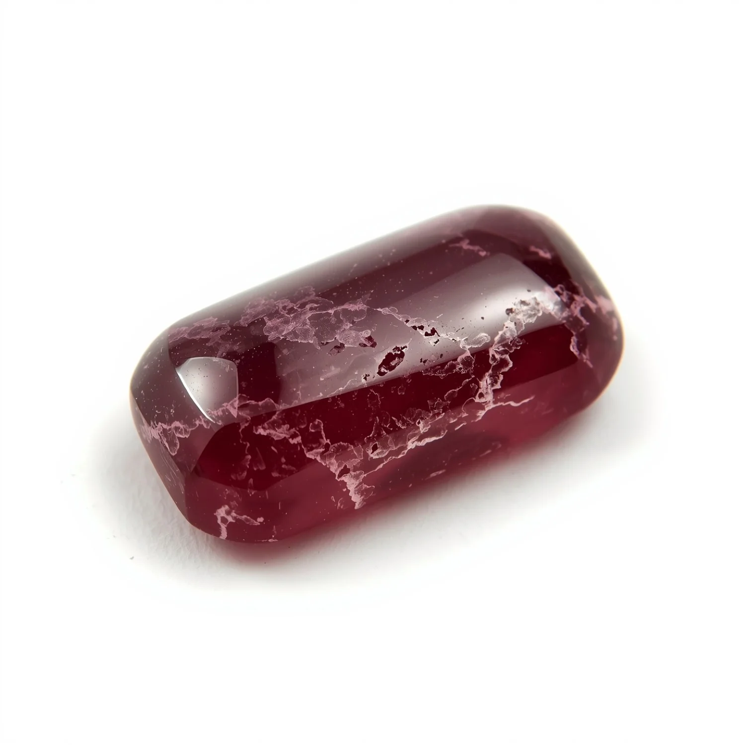 Red Jade 10PC Tiny 4x8 MM Baguette Cabochon Red Fine semi Precious Loose Gemstone