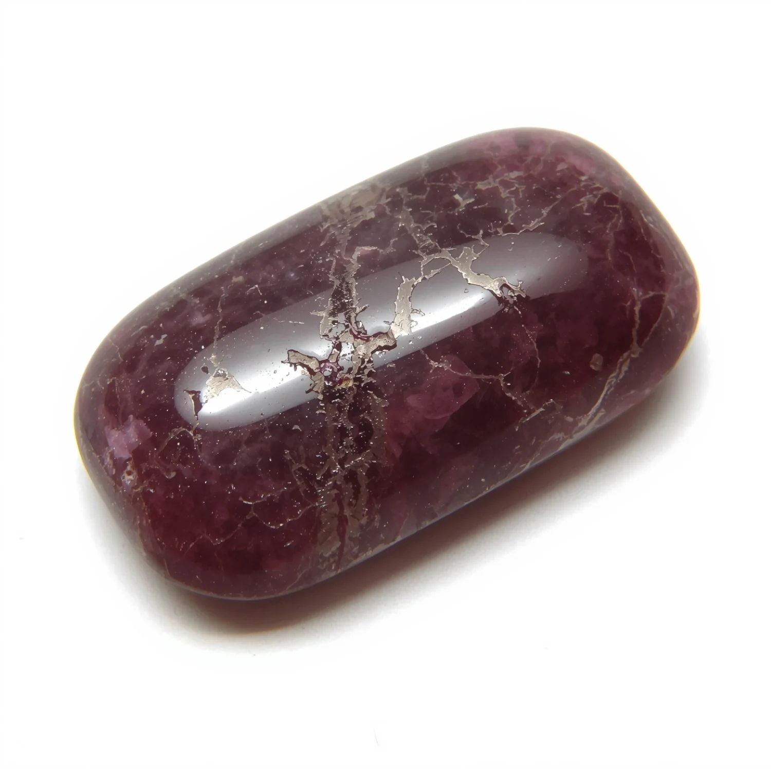 Red Jade 1PC Large 8x16 MM Baguette Cabochon Red Superior semi Precious Gems - Image 2