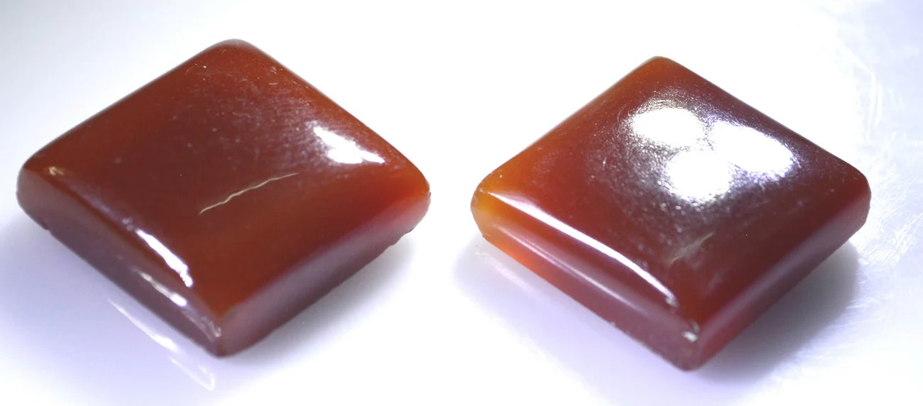 Red Onyx 10PC Tiny 4x4 MM Square Cabochon Red High-Quality semi Precious Precious Gemstone - Image 3