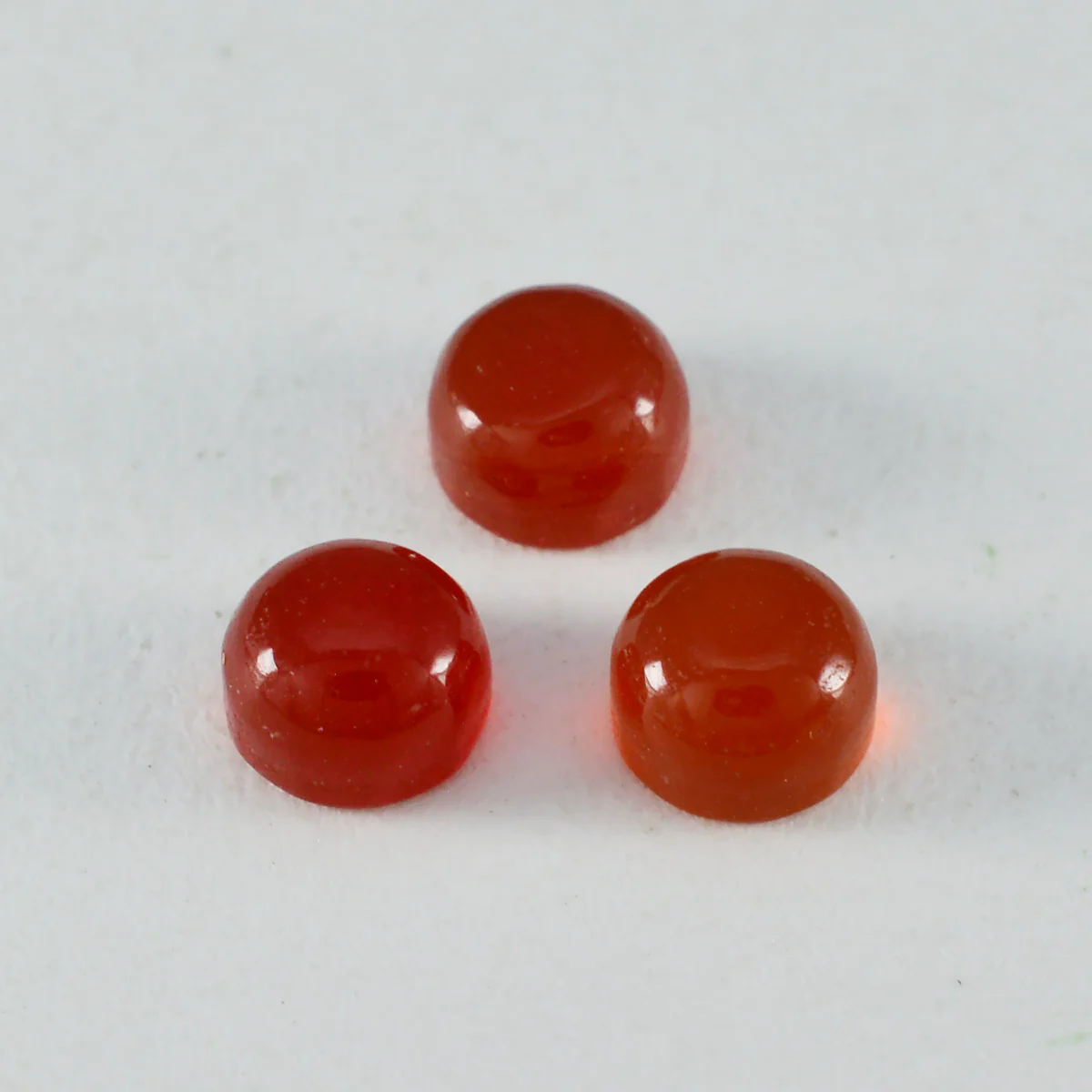 Red Onyx 1PC Large 10x10 MM Round Cabochon Red Splendid semi Precious Gems - Image 4