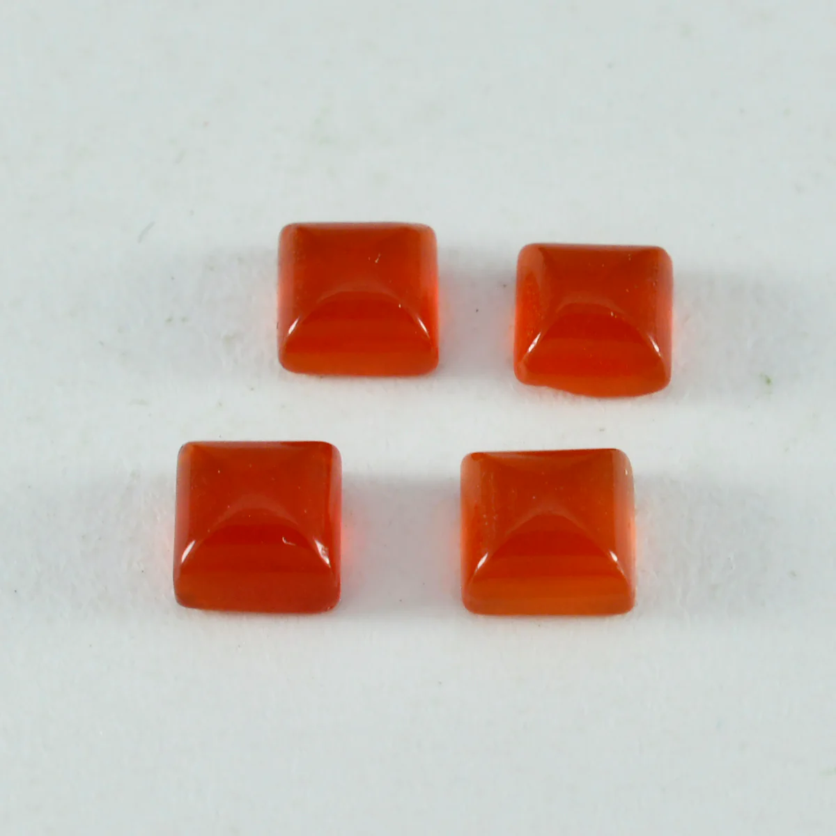 Red Onyx 1PC Large 10x10 MM Square Cabochon Red Brilliant semi Precious Precious Gemstone - Image 4