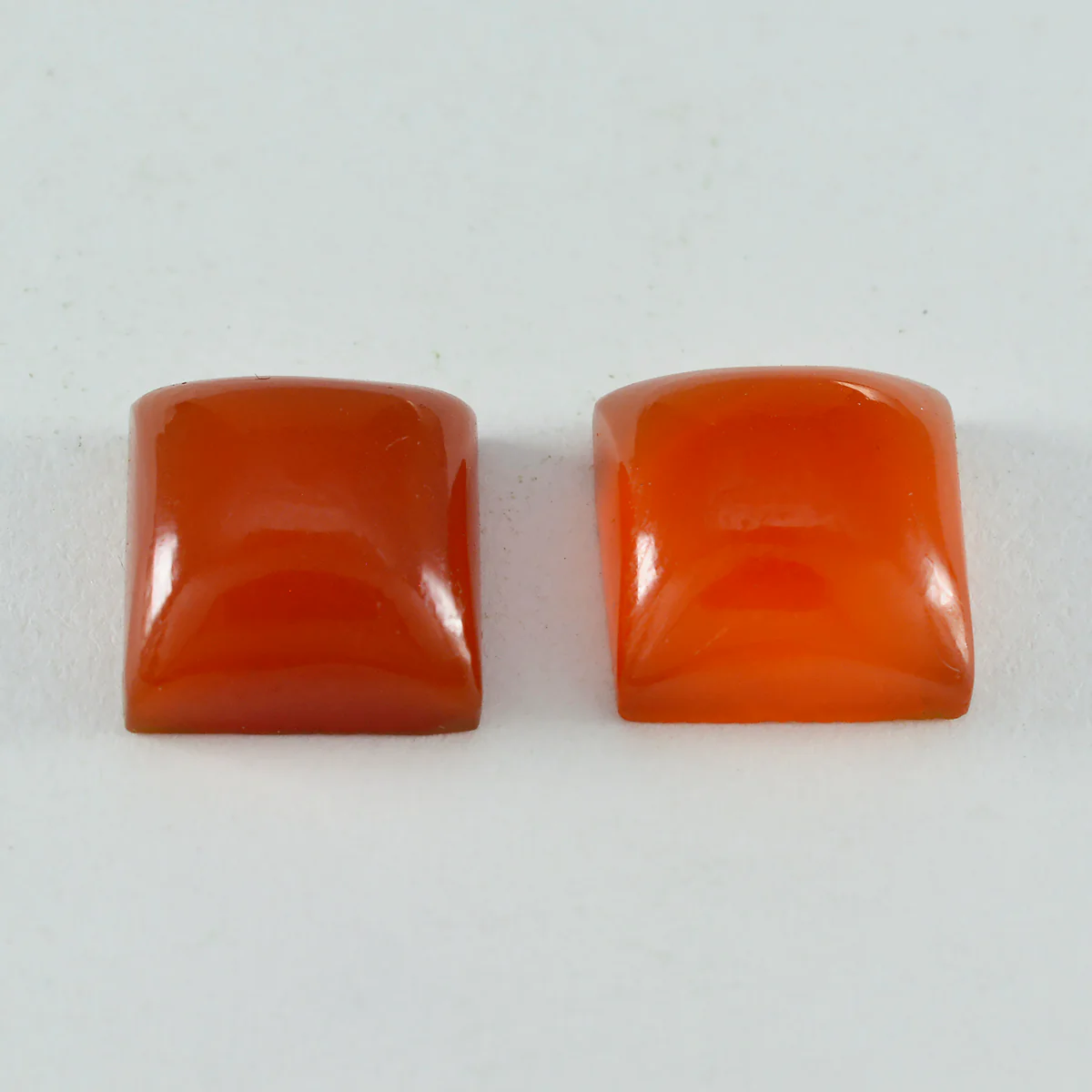 Red Onyx 1PC Large 11x11 MM Square Cabochon Red Sparkling semi Precious Gems - Image 4
