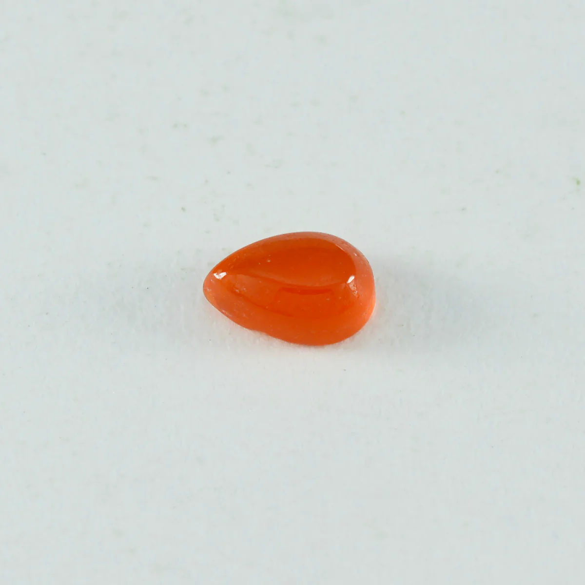 Red Onyx 1PC Medium 7x10 MM Pear Cabochon Red Splendid semi Precious Semi Precious Gemstone