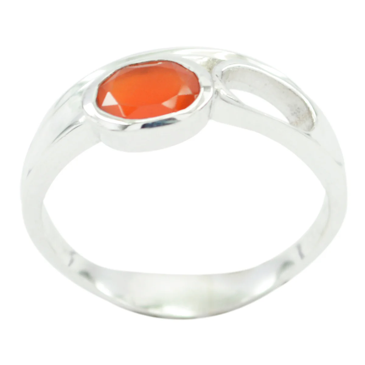 Red onyx Solitaire Indian 925 Sterling Silver Red Gemstone Featherlight Cultural Ring Jewelry