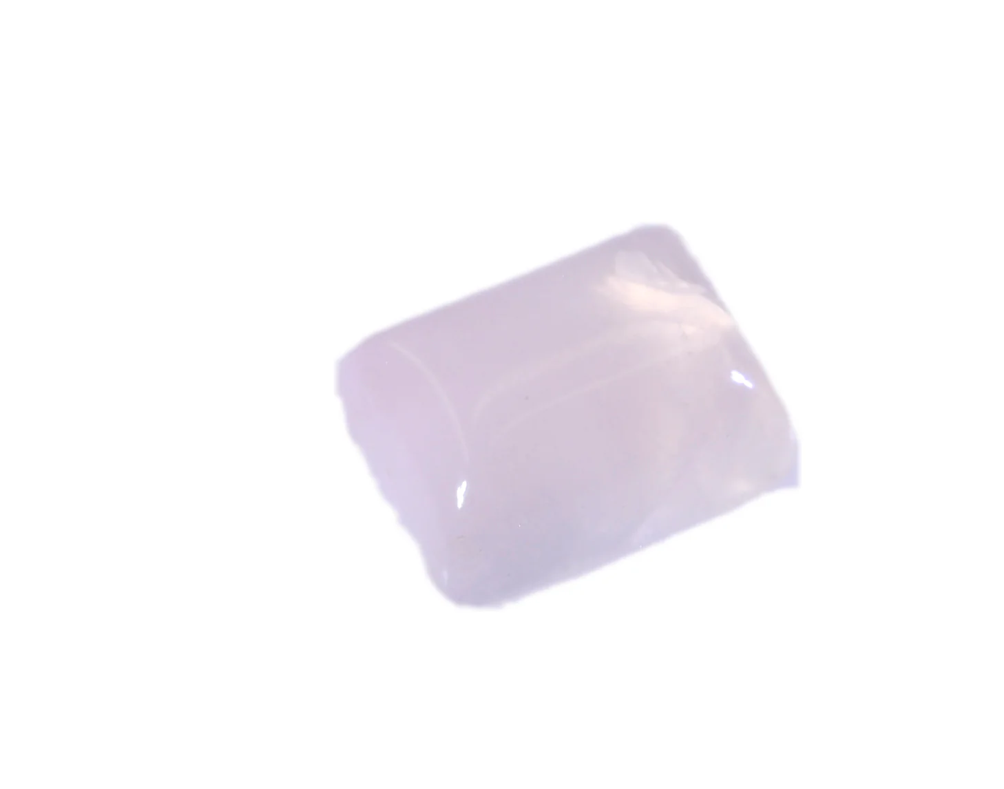 Rose Quartz 10PC Tiny 4x6 MM Emerald Cabochon Pink Genuine semi Precious Loose Gems - Image 3