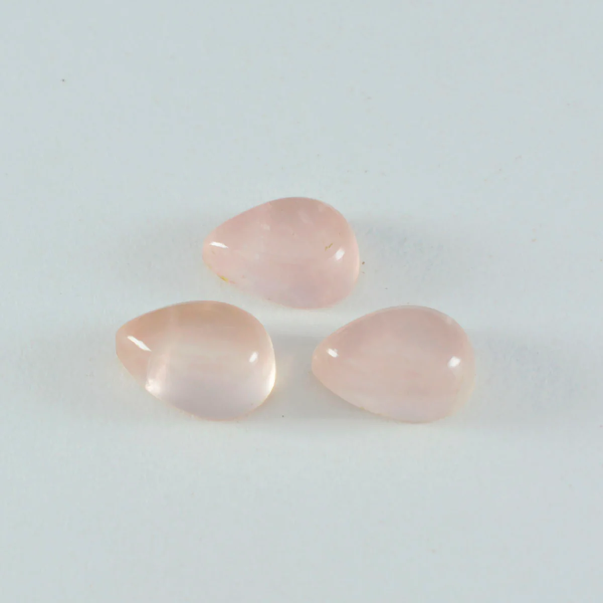 Rose Quartz 1PC Medium 7x10 MM Pear Cabochon Pink Superior semi Precious Loose Gemstone - Image 4