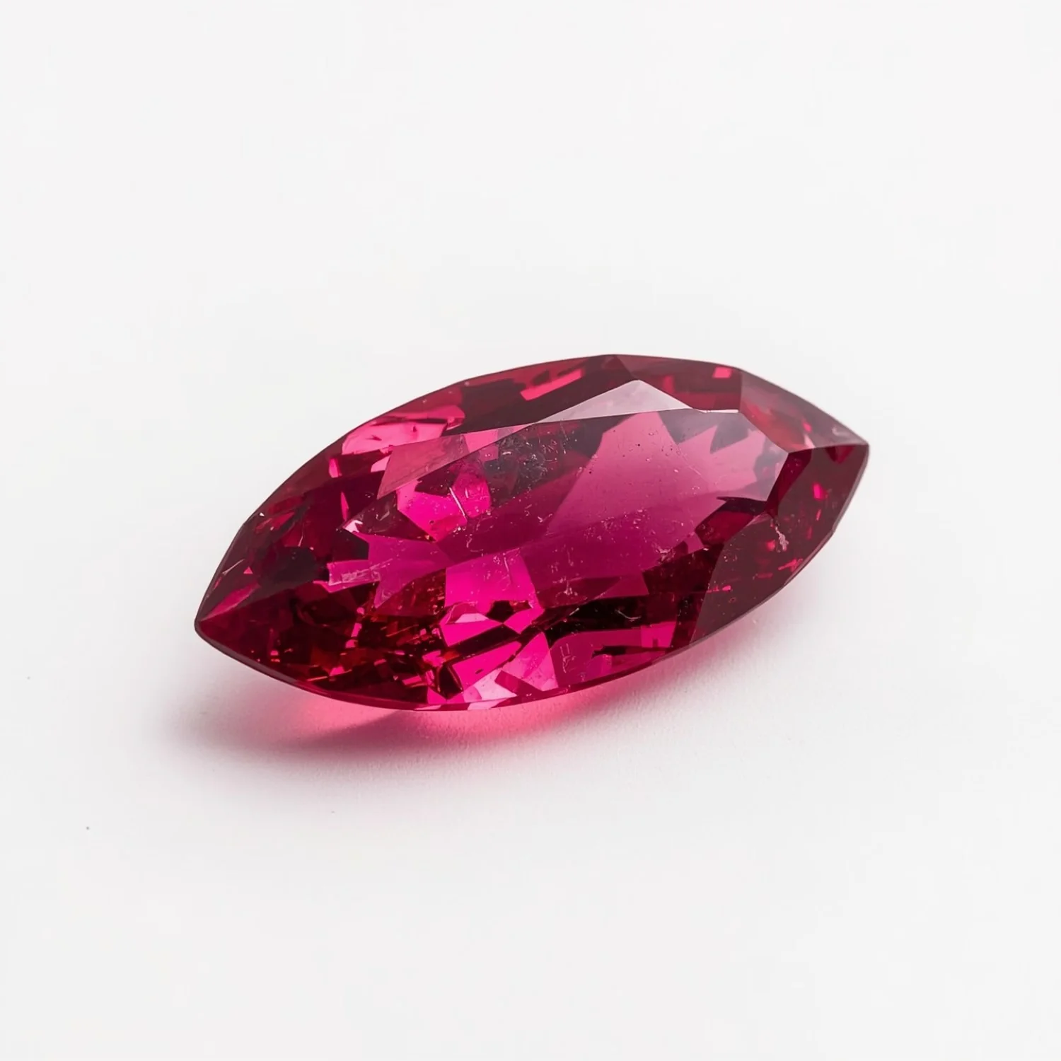 Ruby (GF) 1PC Small 6x12 MM Marquise Faceted Pink Polished Precious Loose Gems