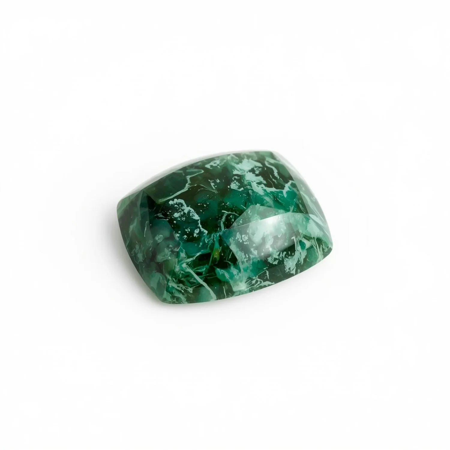 Serpentine 1PC Small 6x9 MM Emerald Cabochon Green Genuine semi Precious Loose Gemstones