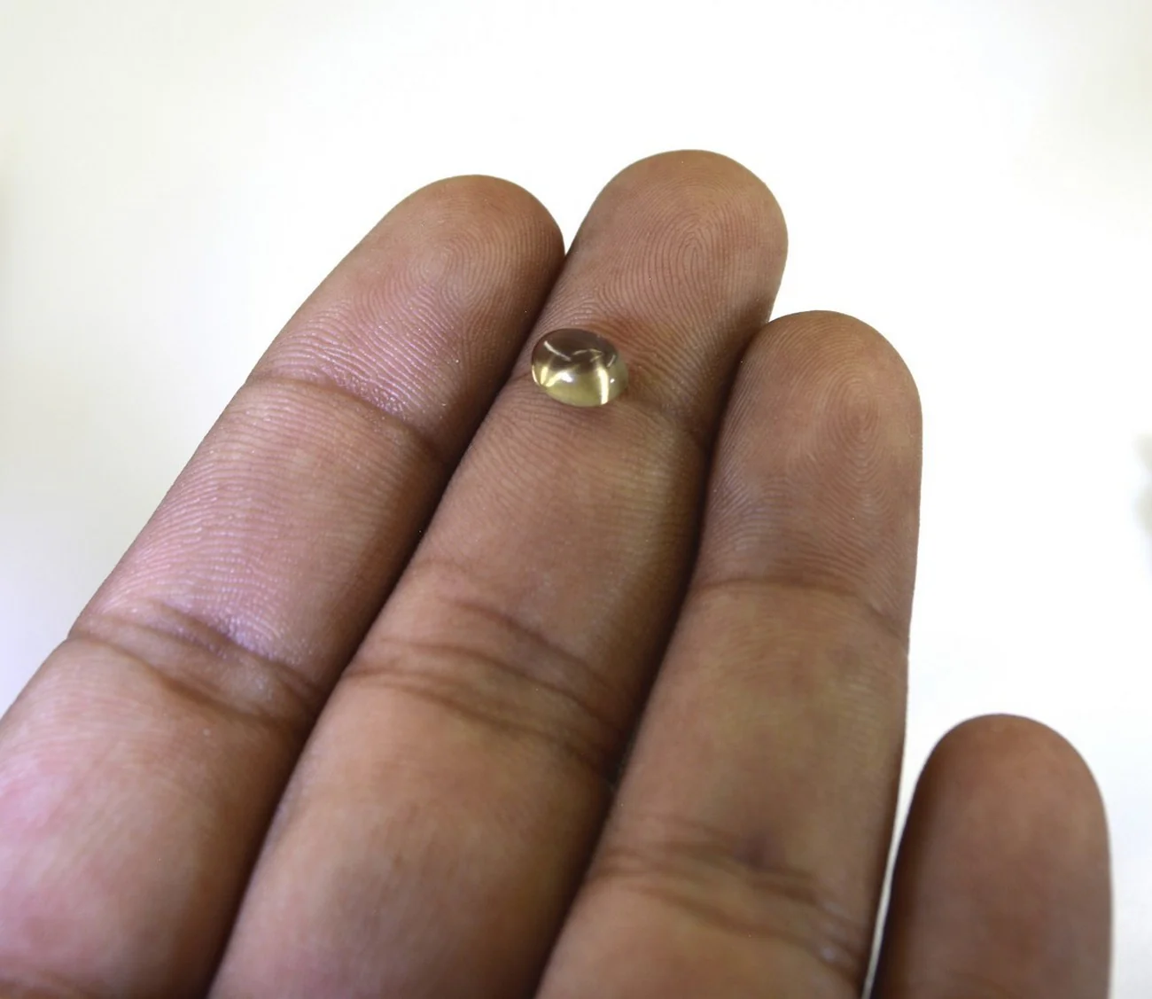 Smoky Quartz 10PC Tiny 4x6 MM Oval Cabochon Brown Natural semi Precious Loose Gemstone - Image 2
