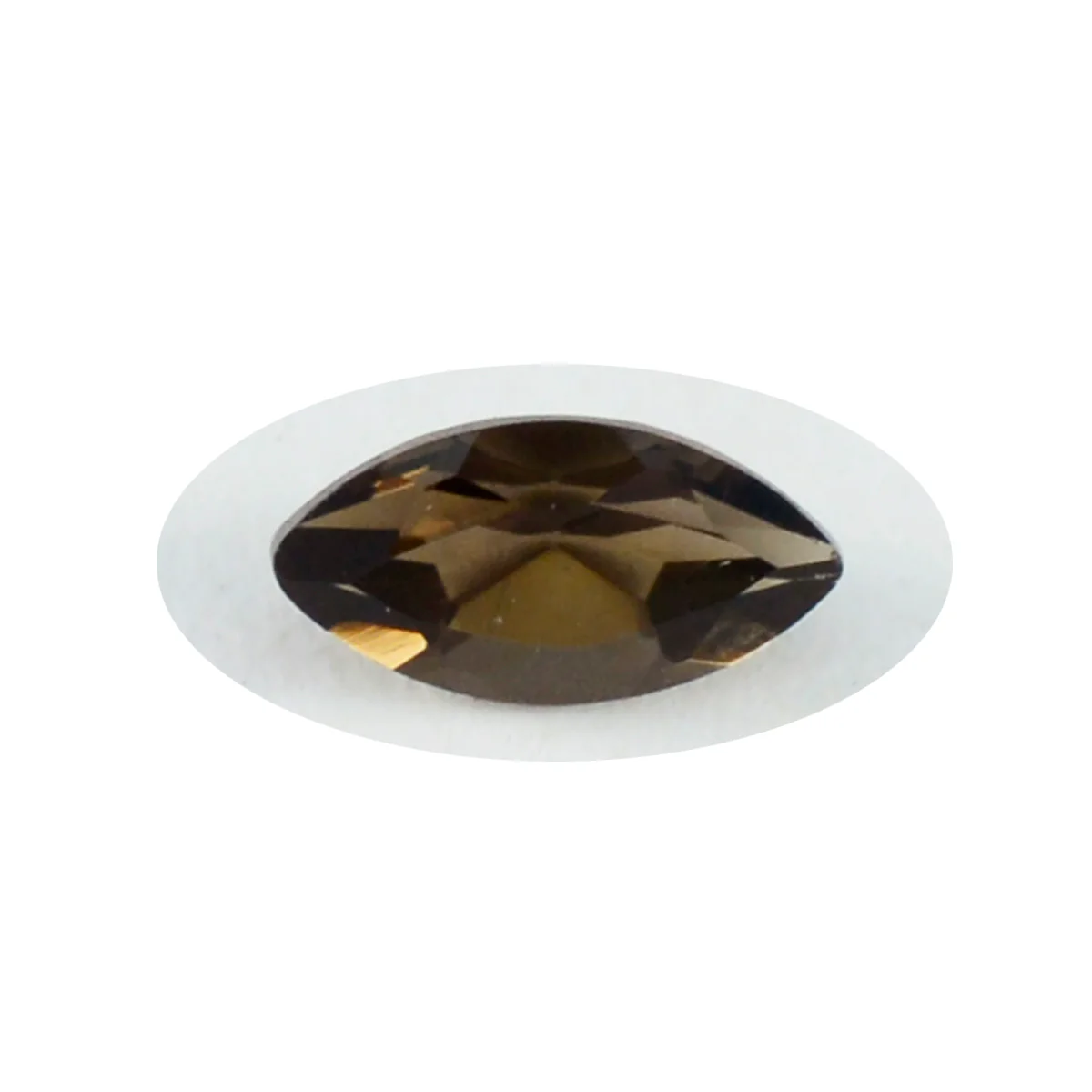Smoky Quartz 1PC Chunky 10x20 MM Marquise Faceted Brown Natural Semi Precious Loose Gemstone - Image 2
