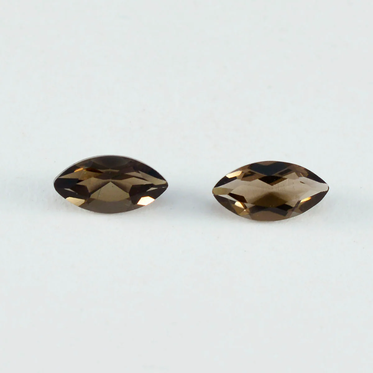 Smoky Quartz 1PC Chunky 10x20 MM Marquise Faceted Brown Natural Semi Precious Loose Gemstone - Image 4