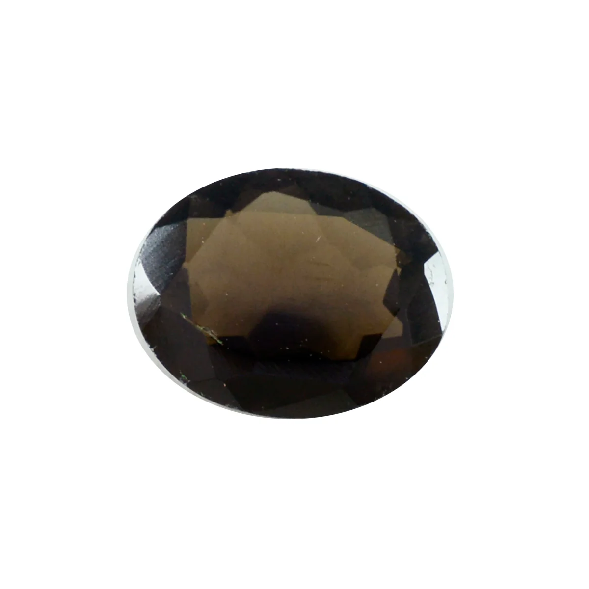 Smoky Quartz 1PC Large 10x14 MM Oval Faceted Brown Brilliant Semi Precious Loose Gemstones - Image 2