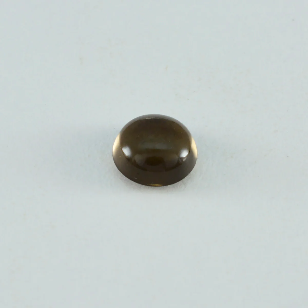 Smoky Quartz 1PC Large 11x11 MM Round Cabochon Brown Pure semi Precious Loose Gems
