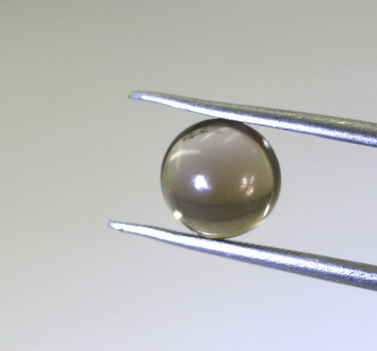 Smoky Quartz 1PC Large 11x11 MM Round Cabochon Brown Pure semi Precious Loose Gems - Image 3