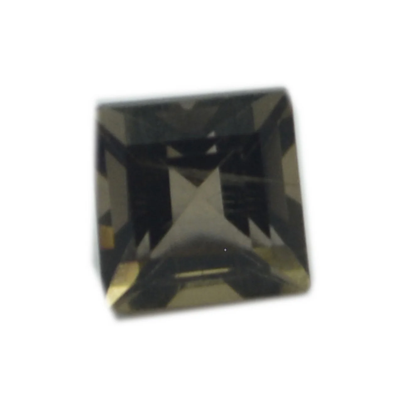 Smoky Quartz 1PC Large 11x11 MM Square Faceted Brown Fine Semi Precious Gems - Image 3