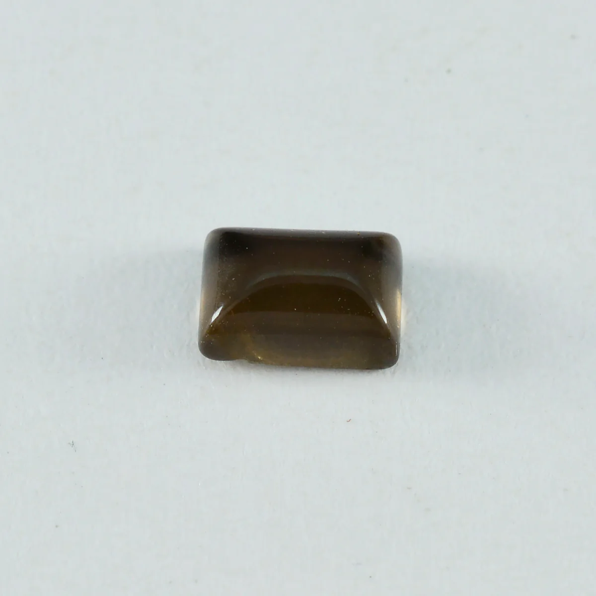 Smoky Quartz 1PC Medium 8x10 MM Emerald Cabochon Brown Genuine semi Precious Precious Gemstone - Image 3