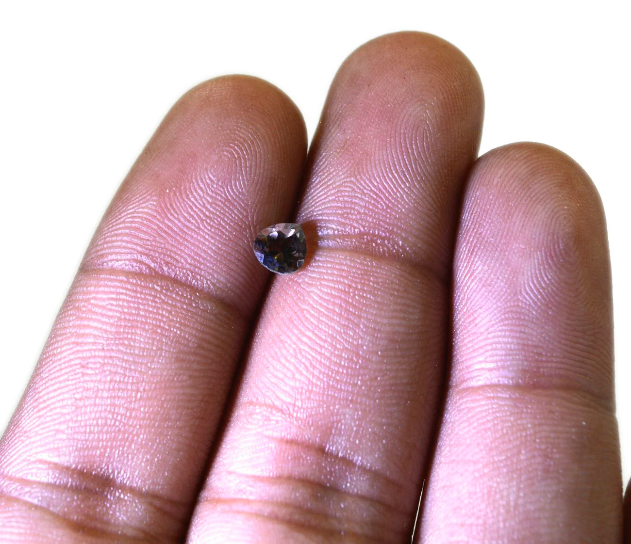 Smoky Quartz 1PC Tiny 6x6 MM Heart Faceted Brown Polished Semi Precious Loose Gemstones - Image 3
